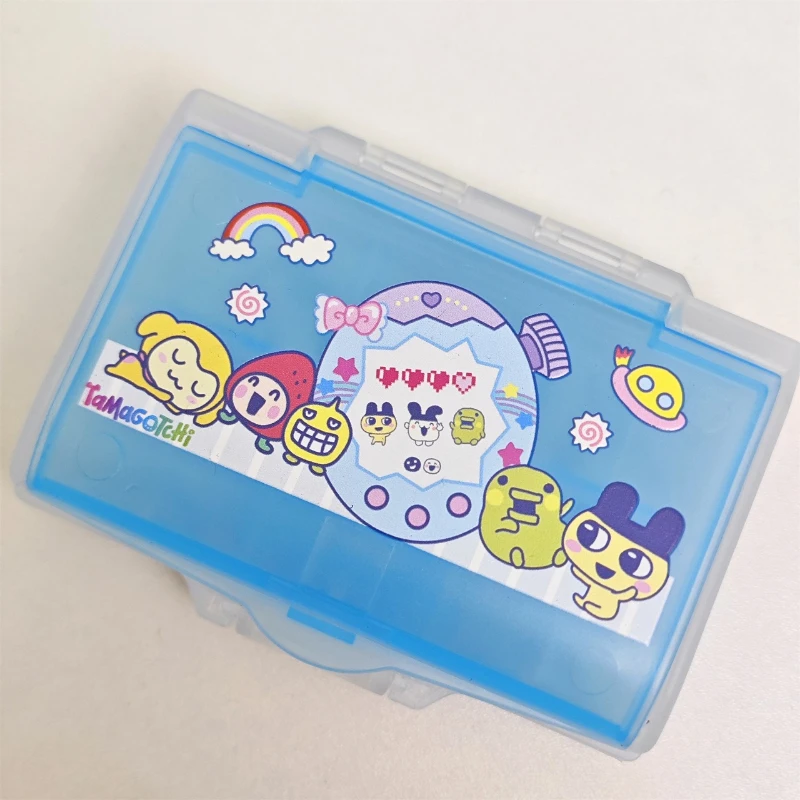 Tamagotchi Mametchi Medikamenten-Aufbewahrungsbox Kreative Cartoon-Animation Bedruckte Große Kapazität Tragbare Unabhängige Zweischichtige Pillendose – Detail 6