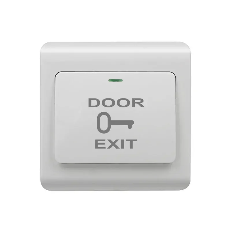 Door Exit Button Release Switch for Access Control System Electronic Door Lock NO NC COM Plastic Access Doorbell Push Button