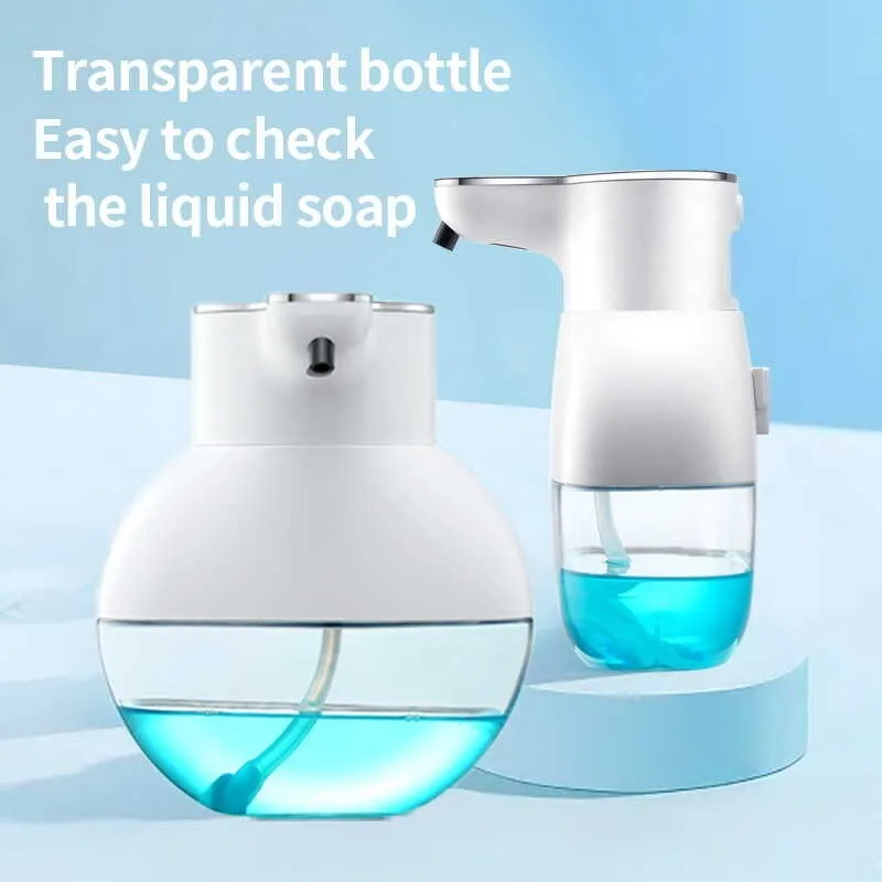 Infrared Induction Modern Smart Convenient Contactless Efficient Wall-mounted Soap Dispenser Foaming Soap Dispenser Hand Hygiene