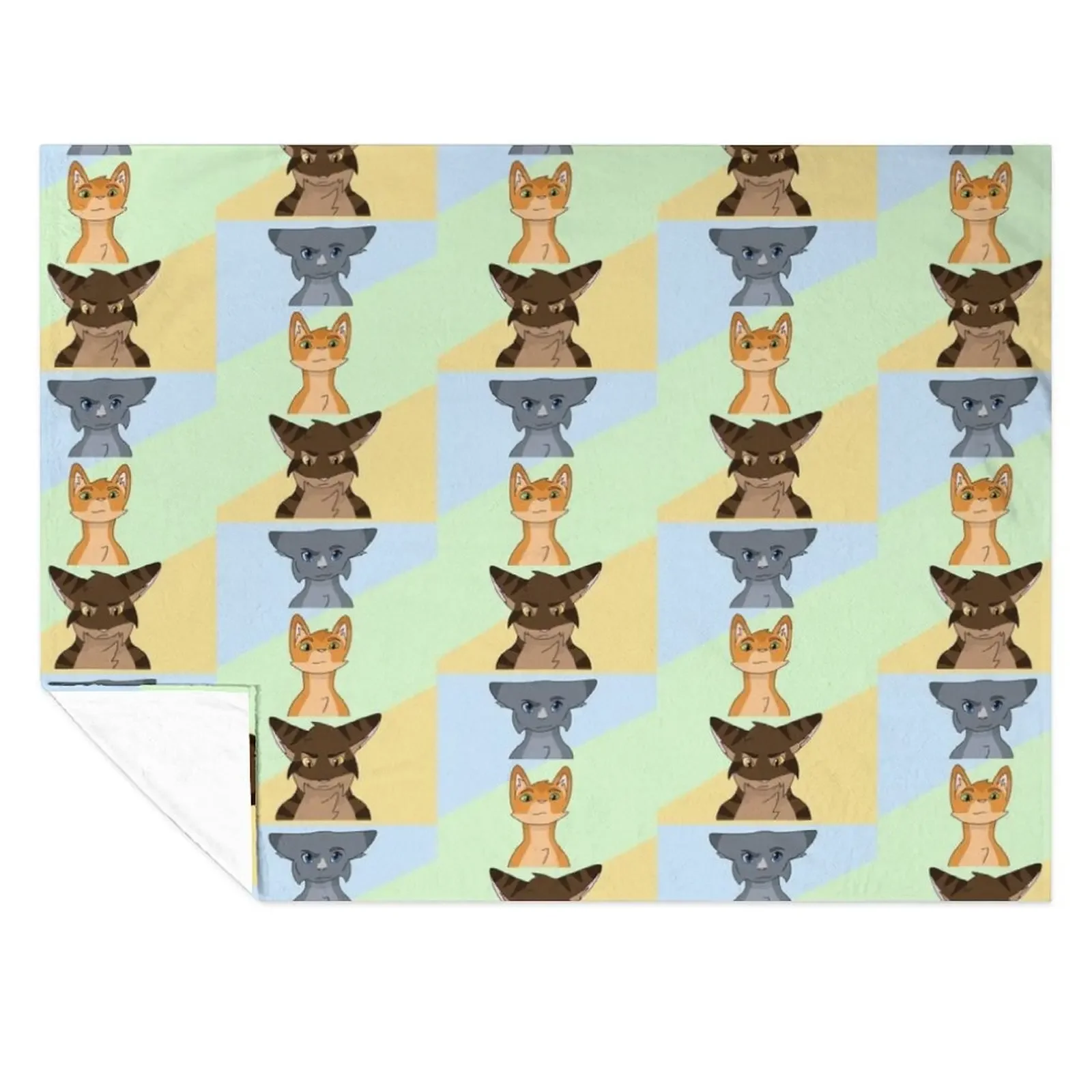 

ThunderClan Leaders Throw Blanket Thins Plaid Decorative Sofa Sofa Blankets