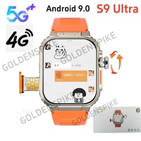 Original CDS9 Smartwatch S9 Ultra Smart Watch With 180° Rotary Camera GPS WIFI SIM Card Slot COMPASS NFC 2.2inch Amoled Screen