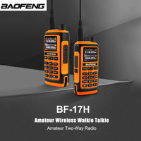 Baofeng UV-17 Walkie Talkie 108-130MHz Air Band UV 200-260MHz 350-355MHz FM Radio Six Bands Receive Freq Copy Waterproof Hunting