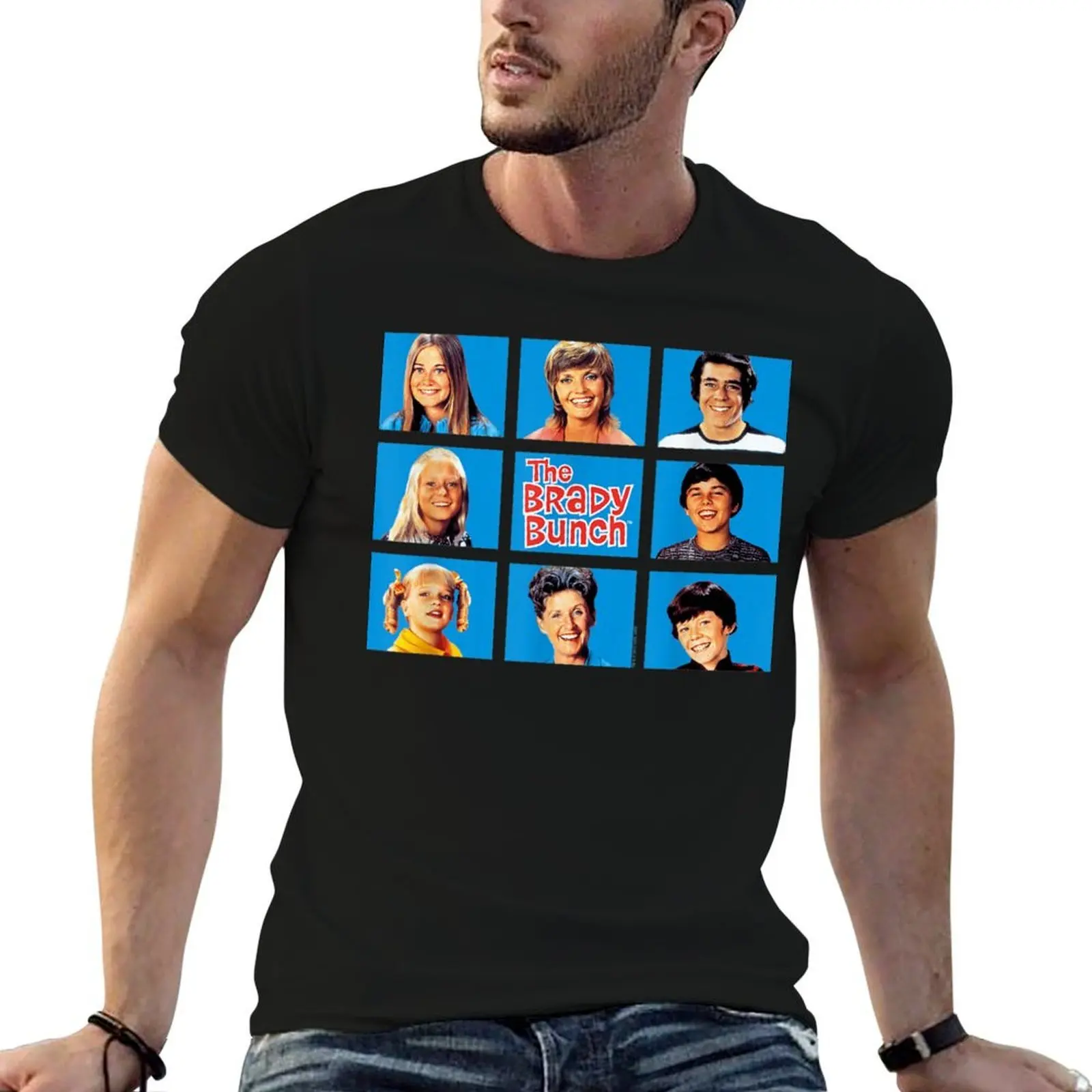 Brady Bunch Framed T-Shirt customs aesthetic clothes men tshirt