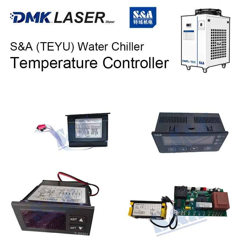 S&A TEYU Original Water Chiller Temperature Controller For Laser Welding/Cutting Machine SA Chiller CWFL Control Box Panel