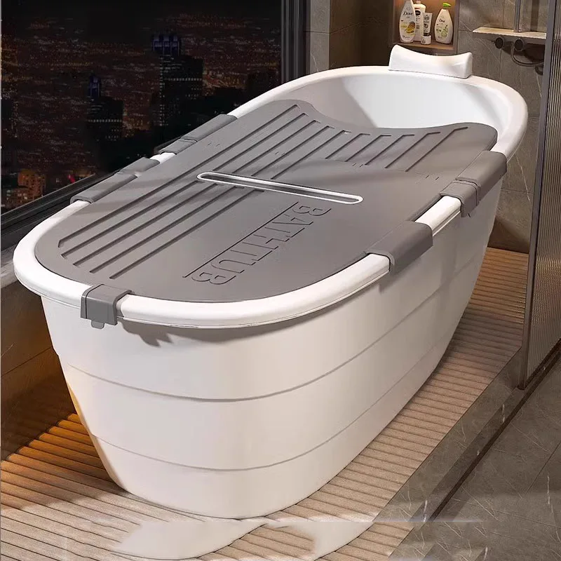 Foldable adult bathroom bathtub plastic white sturdy bucket Foldable bathtub legs Baignoire Foldable adult furniture