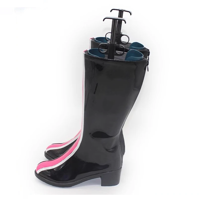 게임 Huntrix 루미 코스프레 부츠 애니메이션 영화 K-pop 악마 헌터 코스프레 신발 할로윈 파티 역할 놀이 플랫폼 신발