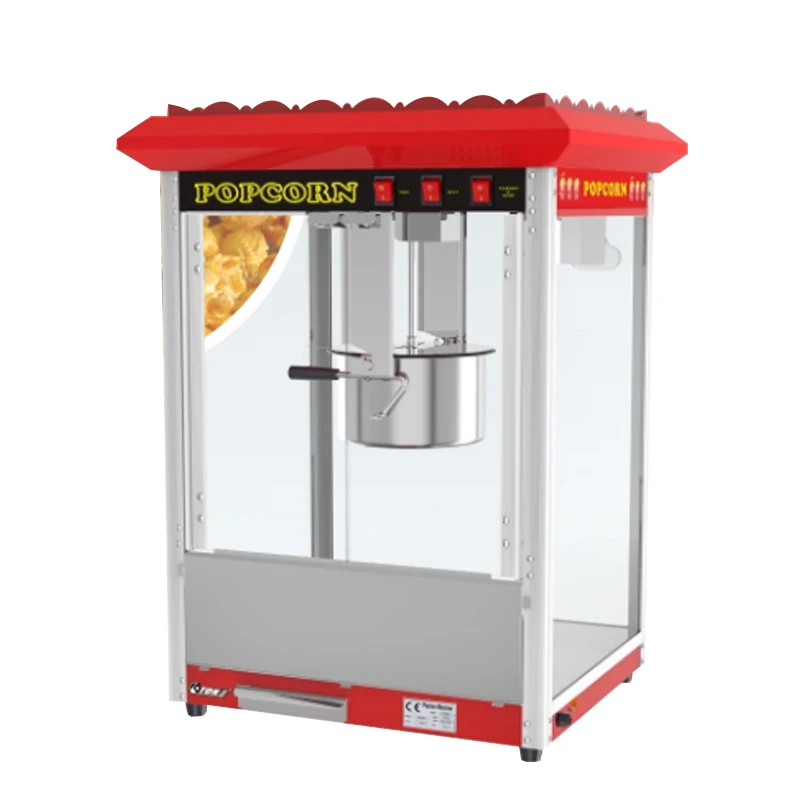 Electric Automatic Popcorn Maker Popcorn Making Machine Commercial Popcorn Machine Pop Corn Machine