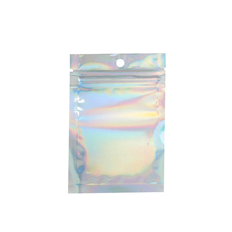 50 قطعة الملونة قوية زيبلوك الحقيبة البلاستيكية الذاتي ختم الكيس البريدي سستة قفل أكياس أساور قلادة خاتم تغليف المجوهرات #6