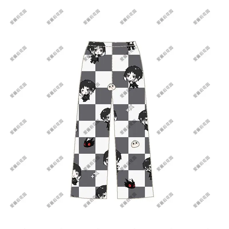 Anime Akutagawa Ryūnosuke Summer Pajamas Home Suit Set Comfortable Warm Short Sleeved Pants Loungewear Birthday Gift