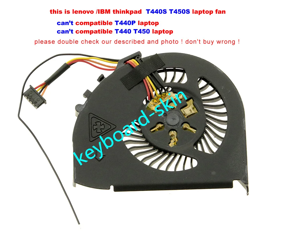 New CPU Cooling Fan for Lenovo IBM Thinkpad T440S T450S 04X0445 04X1850 UDQFWYR02BCM laptop(isn't for T440 T440P T450 laptop)