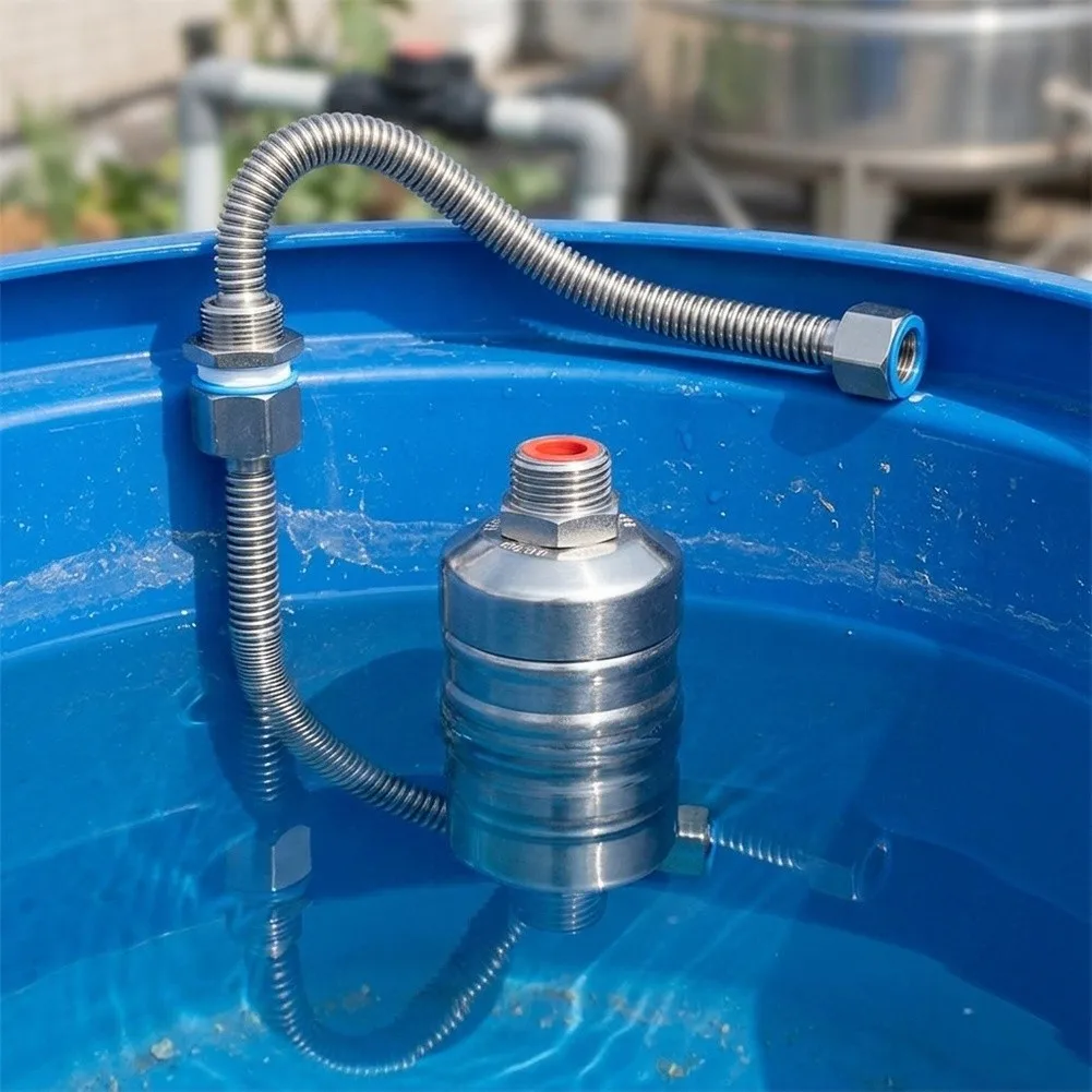 Home Water Management Stainless Steel Float Valve Float Mechanism Valve Easy Installation Float Valve Water Tank Accessory