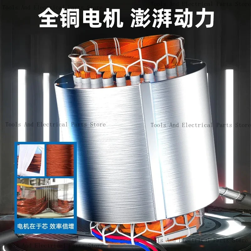 Three-Phase Asynchronous Motor With 380V Full Cop-Per Winding, Power Ratings Of 0.75/1.1/1.5/2.2/3/4/5.5/7.5 KW.