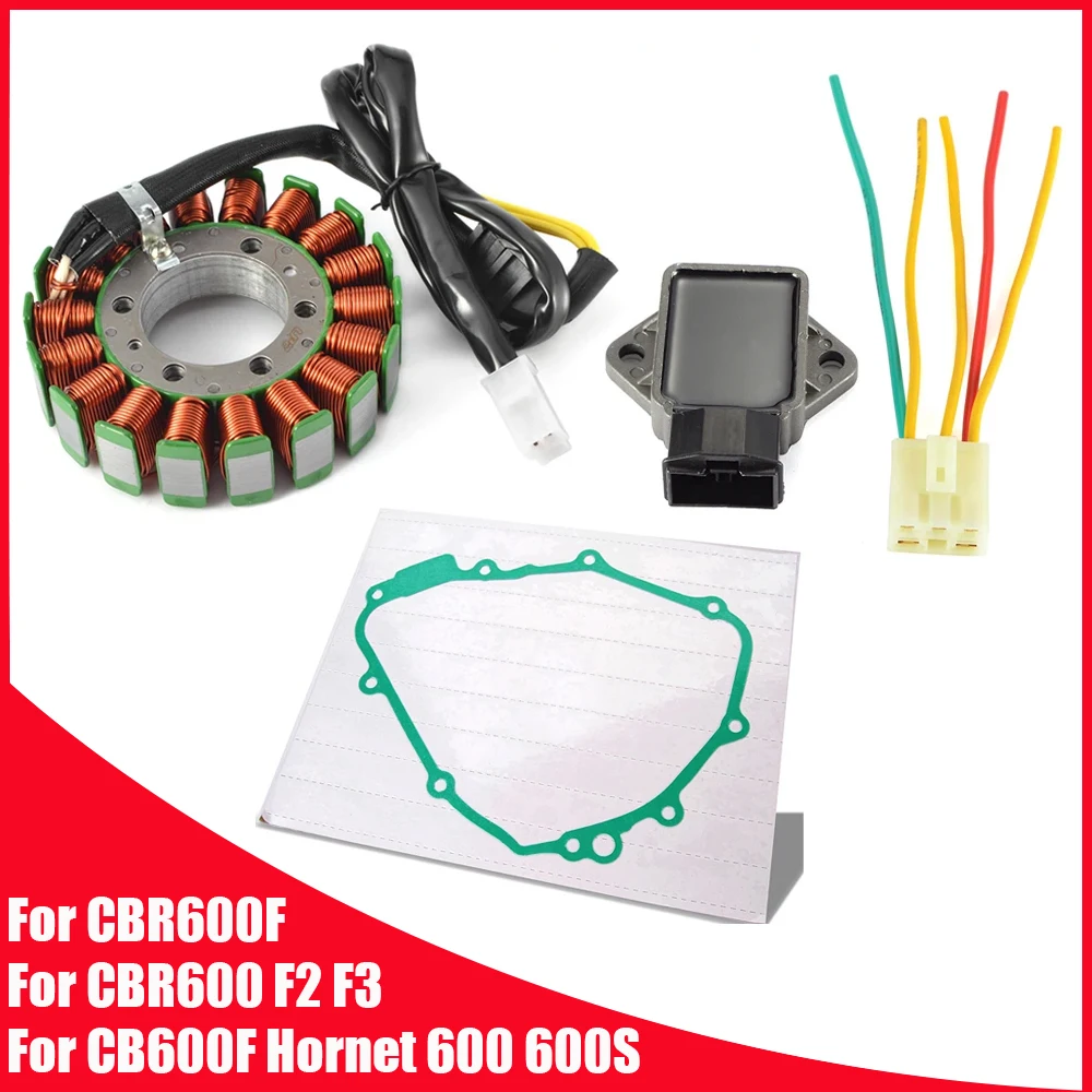 Regulator Stator Coil Gasket Kit For Honda CBR600F CBR600 F2 F3 PC25 PC31 CB600F Hornet 600 600S
