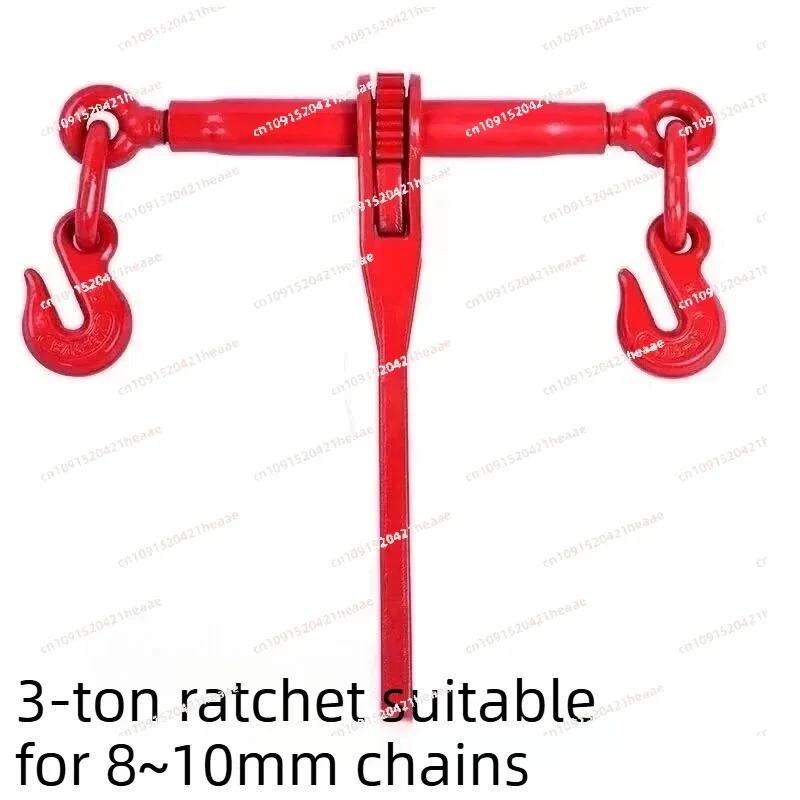 Suitable for Truck chain tightener, ratchet tensioner, chain tightener, iron chain tightener, large transport rope tightener