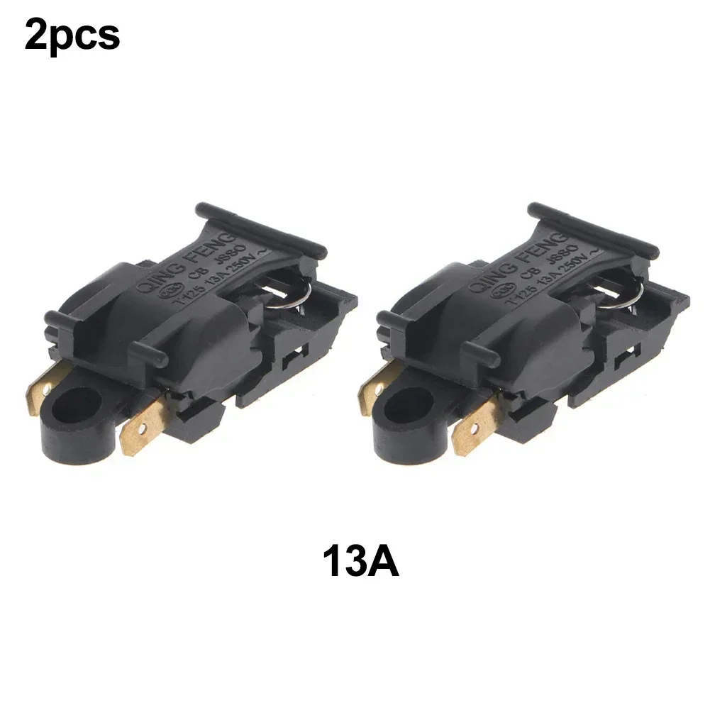 2PCS 13A 250V Electric Kettle Switch Electric Kettle Thermostat Switch Steam Home Kitchen Appliance Replacement Accessories