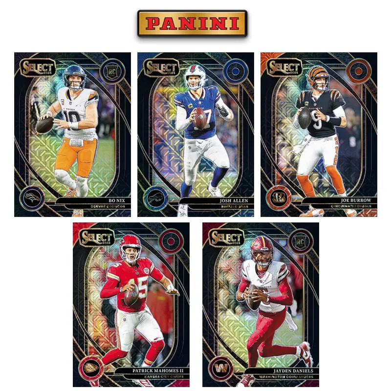 Panini Diy Homemade Base Club Level Black Prizms Rugby Star Joshallen Joe Burrow Bo Nix Patrick Mahomes Sammelkarten Geschenk
