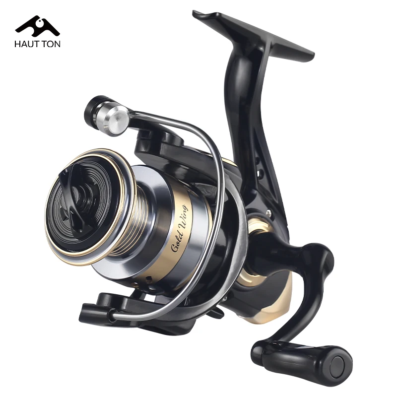 HAUT TON GoldWing 500-7000 Spinning kołowrotek metalowa szpula 5.2:1 4.7:1 przełożenie 13-26,5 funtów maksymalny opór do słodkowodnych słonowodnych