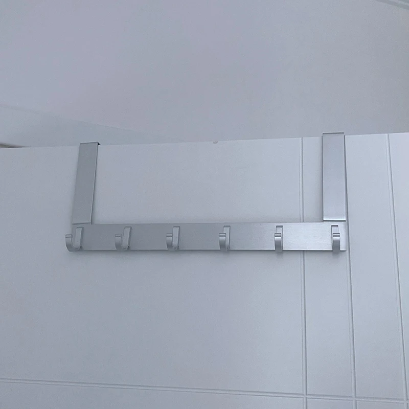Crochets de porte pour chambre à coucher, cintre avec 6 touristes RapDuty, rangement CombCap, T1