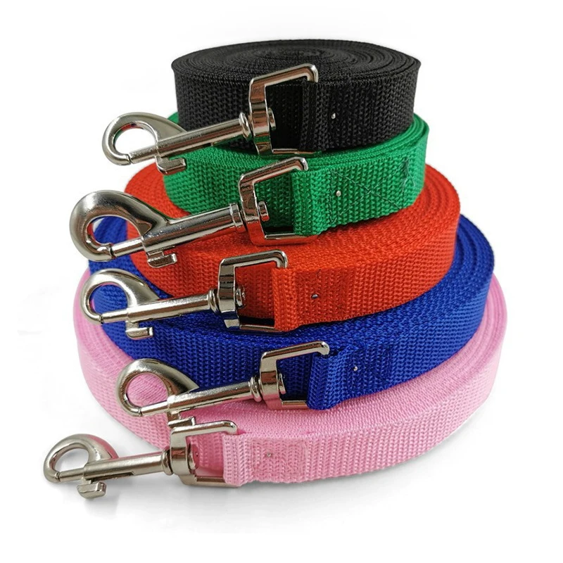 Pet Dog Training Leash Walking Belt Long Lanyard Dog Walking Protection Rope Suitable For Small And Large Dogs 1.5/3/5/6M Leash