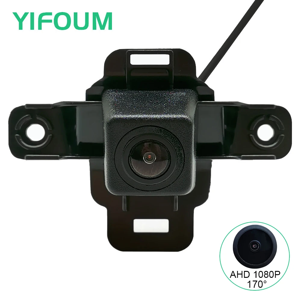 AHD 1080P Fisheye CCD Car Front View Parking Positive Logo Camera For Subaru Forester 2016 2017 2018 2019 2020 2021 Night Vision