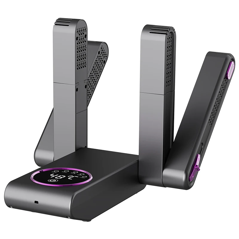 

Portable electric dehumidifier, shoe dryer, retractable function, automatic purple light rotating constant temperature stainless