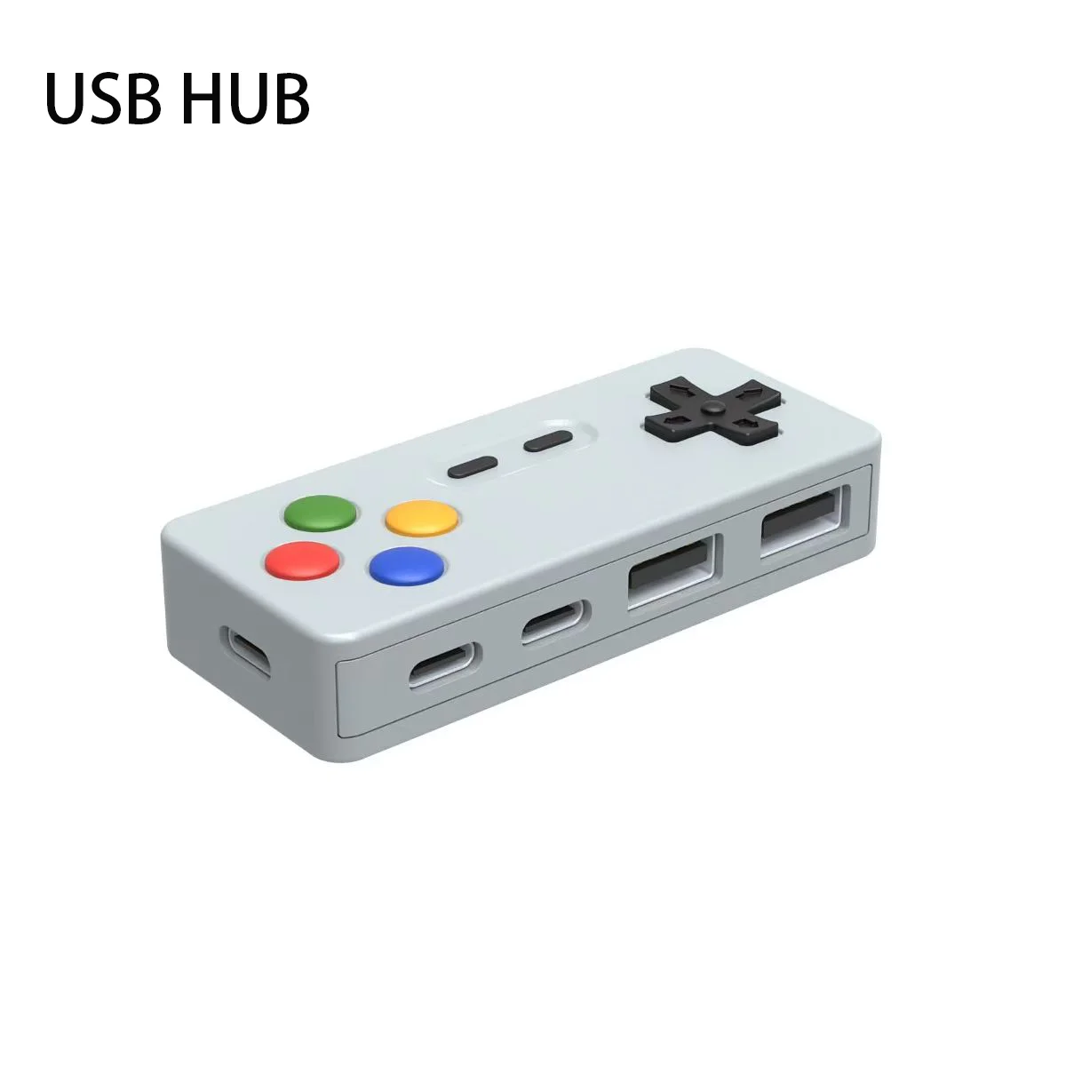 

Gamepad Shaped USB HUB Computer OTG Combo USB Type-C USB-C Interface Adapter For Laptop PC Mouse Keyboards U-Disk