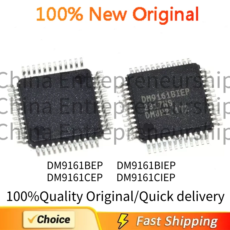 1 ~ 20 piezas QFP DM DM9161 DM9161BEP DM9161BIEP DM9161CEP DM9161CIEP QFP-48 nuevo SMT transceptor Ethernet rápido de baja potencia IC chip