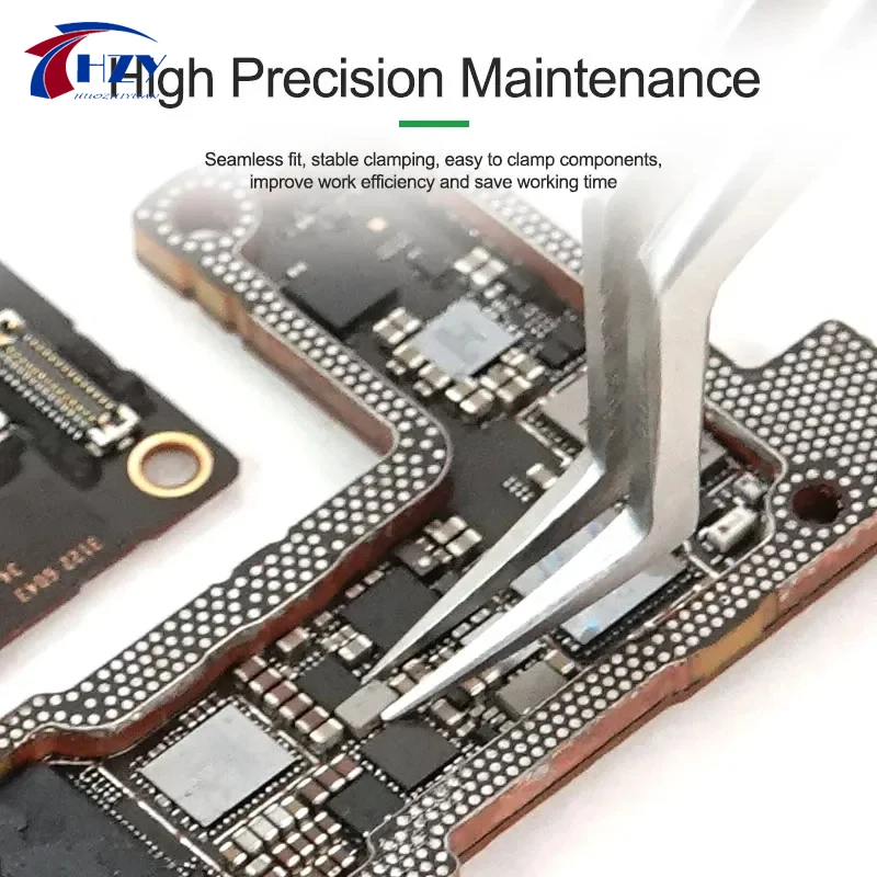 

RELIFE ST-20 Hand-Clamping Tweezers High Precision Flying Line Super Hard Tweezer For IC Chip BGA Stencil Holding Fixing Tool