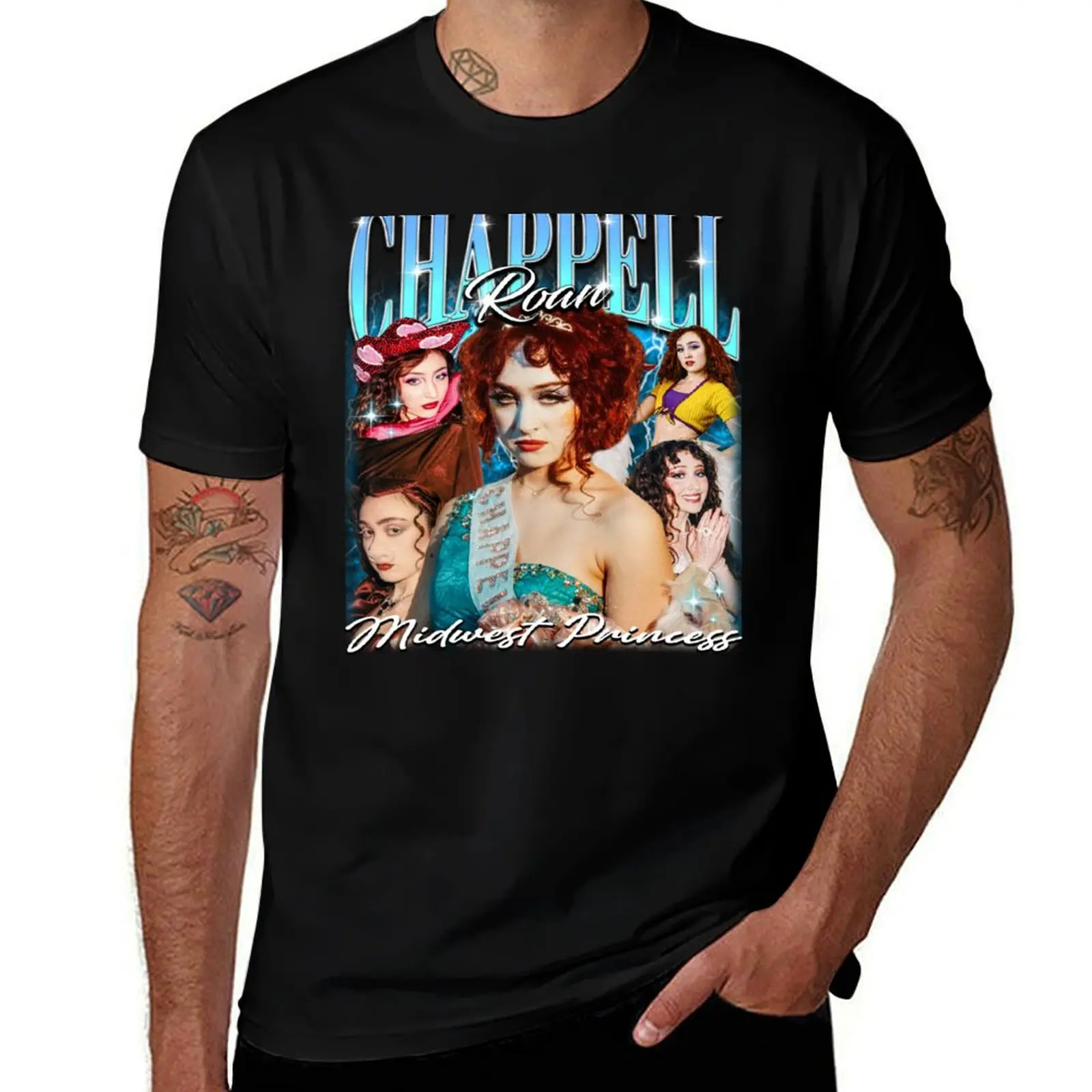 

Chappell Roan - Collage T-Shirt clothes anime shirt Clothing tee shirts for men