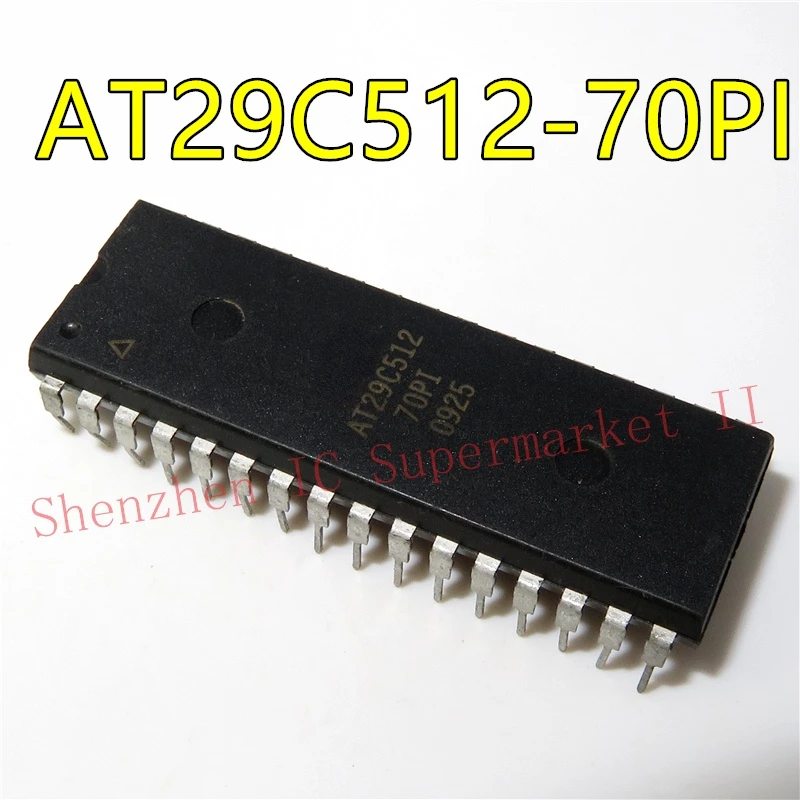 1pcs/lot  AT29C512-70PI AT29C512  DIP-32    512K 64K x 8 5-volt Only CMOS Flash Memory