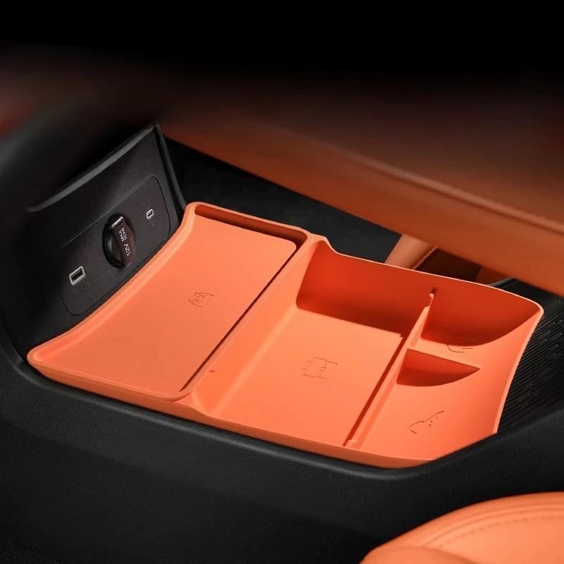 

Нижний ящик для хранения центральной консоли автомобиля для Changan Deepal S07 2026 2027, силиконовый органайзер, лоток, аксессуары для укладки и уборки