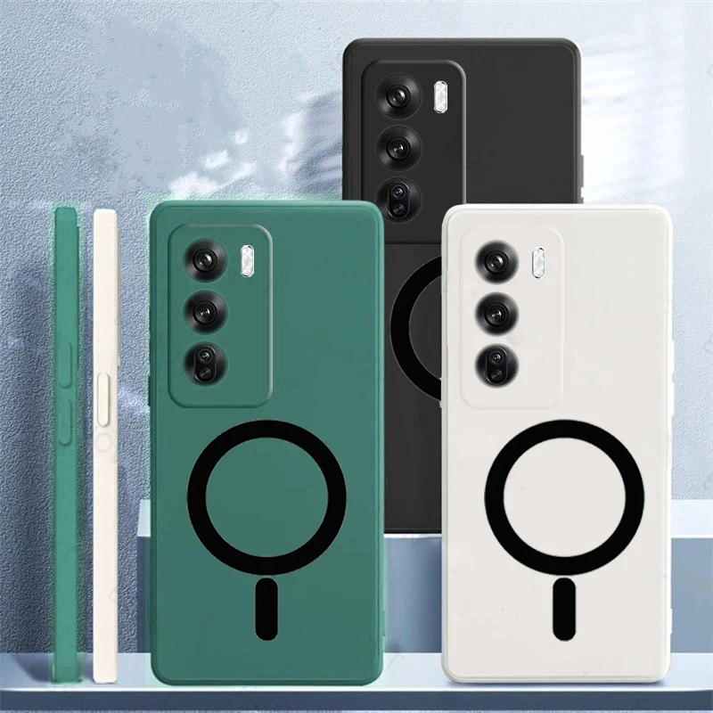 For OPPO Reno 12 5G Case Silicon Soft Dustproof For OPPO Reno 12 Pro 5G 11 10 8T 7Z 8Z 6 5 4 Cover circles Pattern