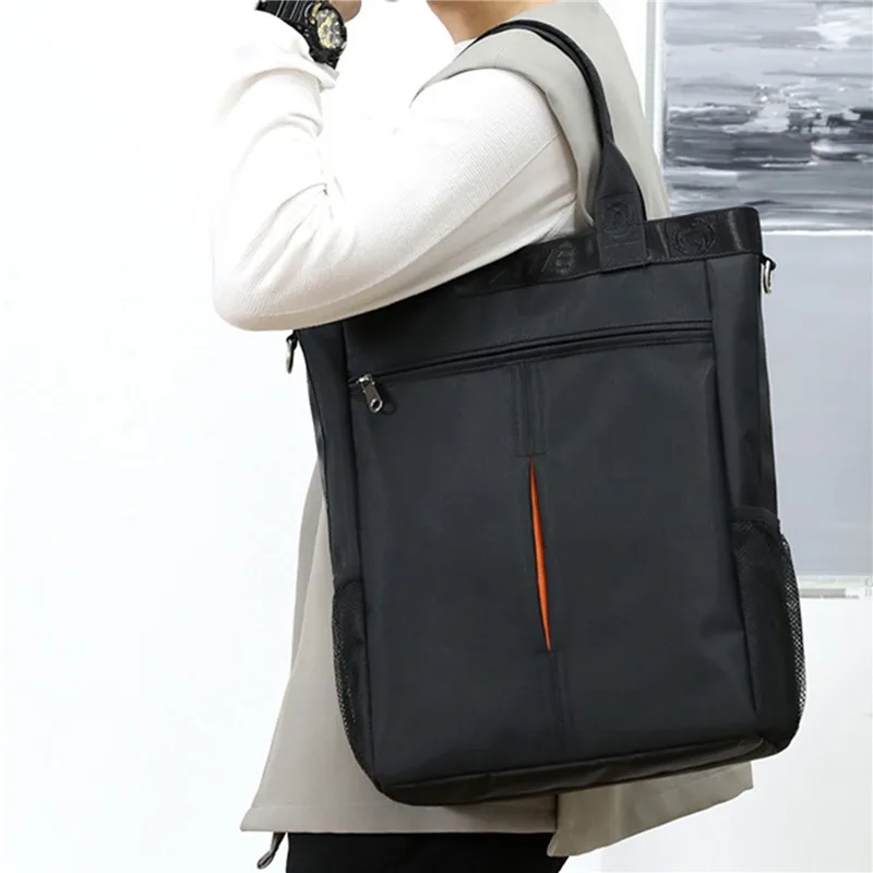 Men Shoulder Messenger Bag Oxford Cloth Material British Casual Tote High Quality Multi-function Large Capacity Design Handbag