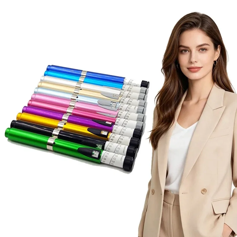 High-Quality /*V2 Reusable Metal Injection Pen Compatible with 3ml Cartridges Sub Bottle Customizable for Personal Care Beauty