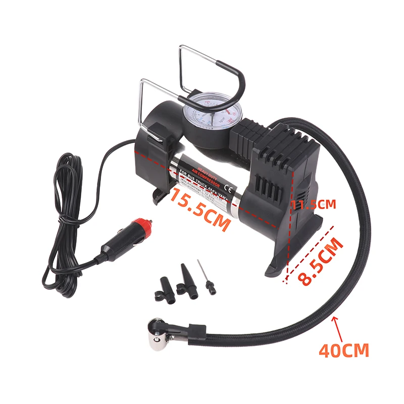 Auto Repair Tool Accessories 12V 100PSI Car Air Pump Portable Air Compressor Mini Car Digital Tyre Inflator Tyre Inflatable Pump