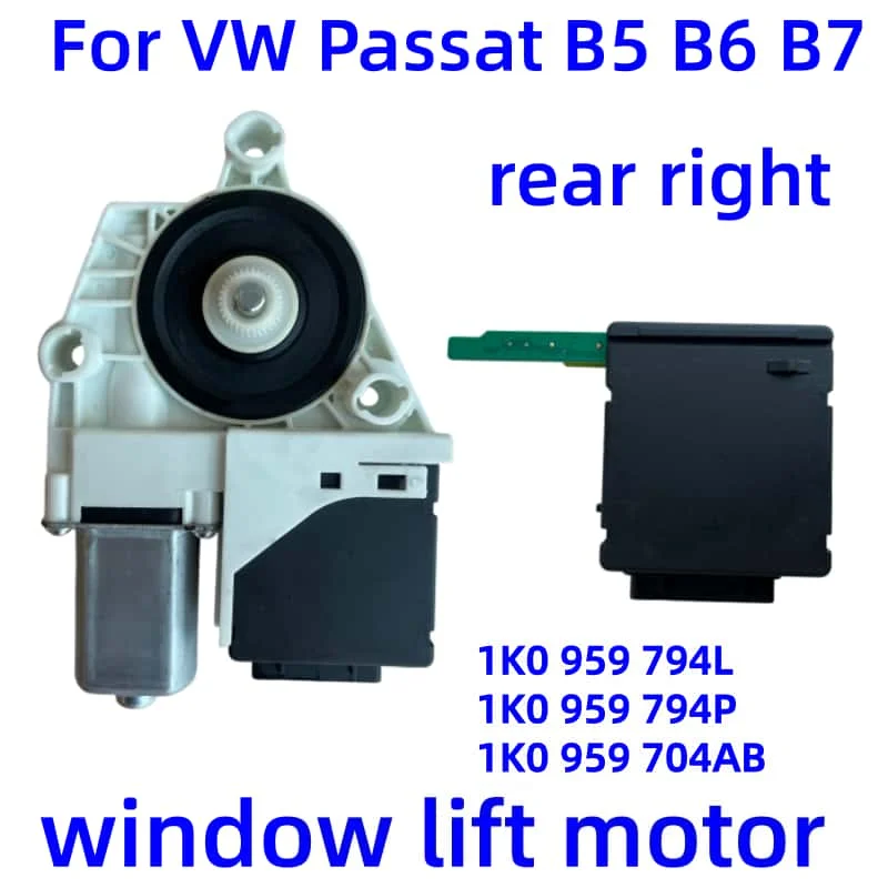 Voor VW Passat B5 B6 B7 CC raammotor en modules 1K0959794L 1K0959795L 3C0959795 3C0959794 1K0959704AB 3C8959704D 1K0959794Q