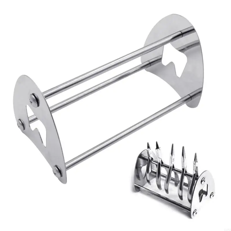A3PA Orthodontic Pelers Rack Pinicemente Posicamento Rack suporte aço inoxidável