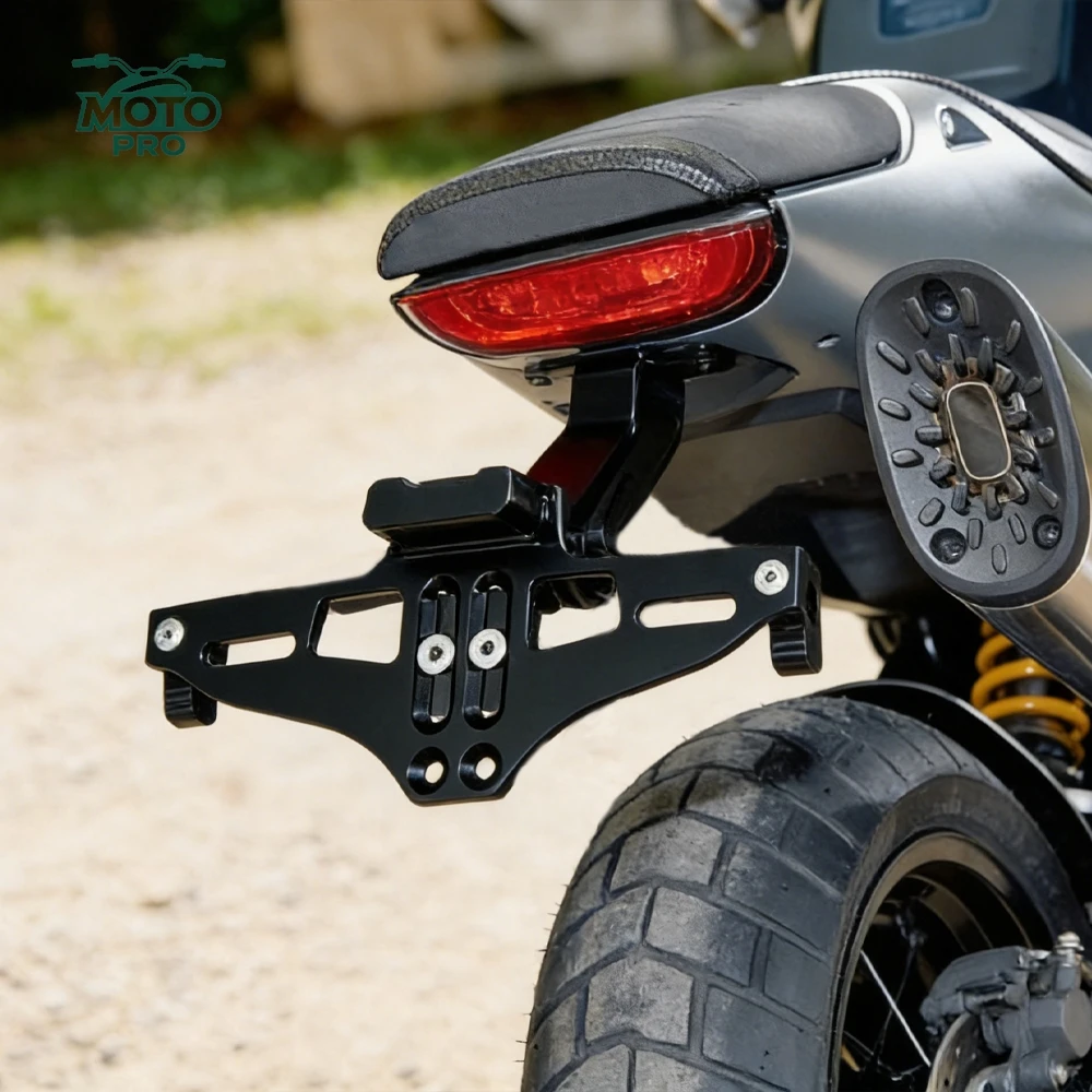 

For Husqvarna Svartpilen 801 L SE 2024 2025 2026 Motorcycle Rear Short Tail Tidy Holder License Plate Fender Eliminator Bracket
