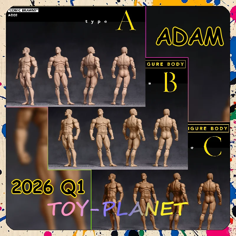 

Pre ADAM Studio ADAM-AD02 1/12 масштабная мужская фигурка тела комикс Brawny фигурка Коллекционная игрушка