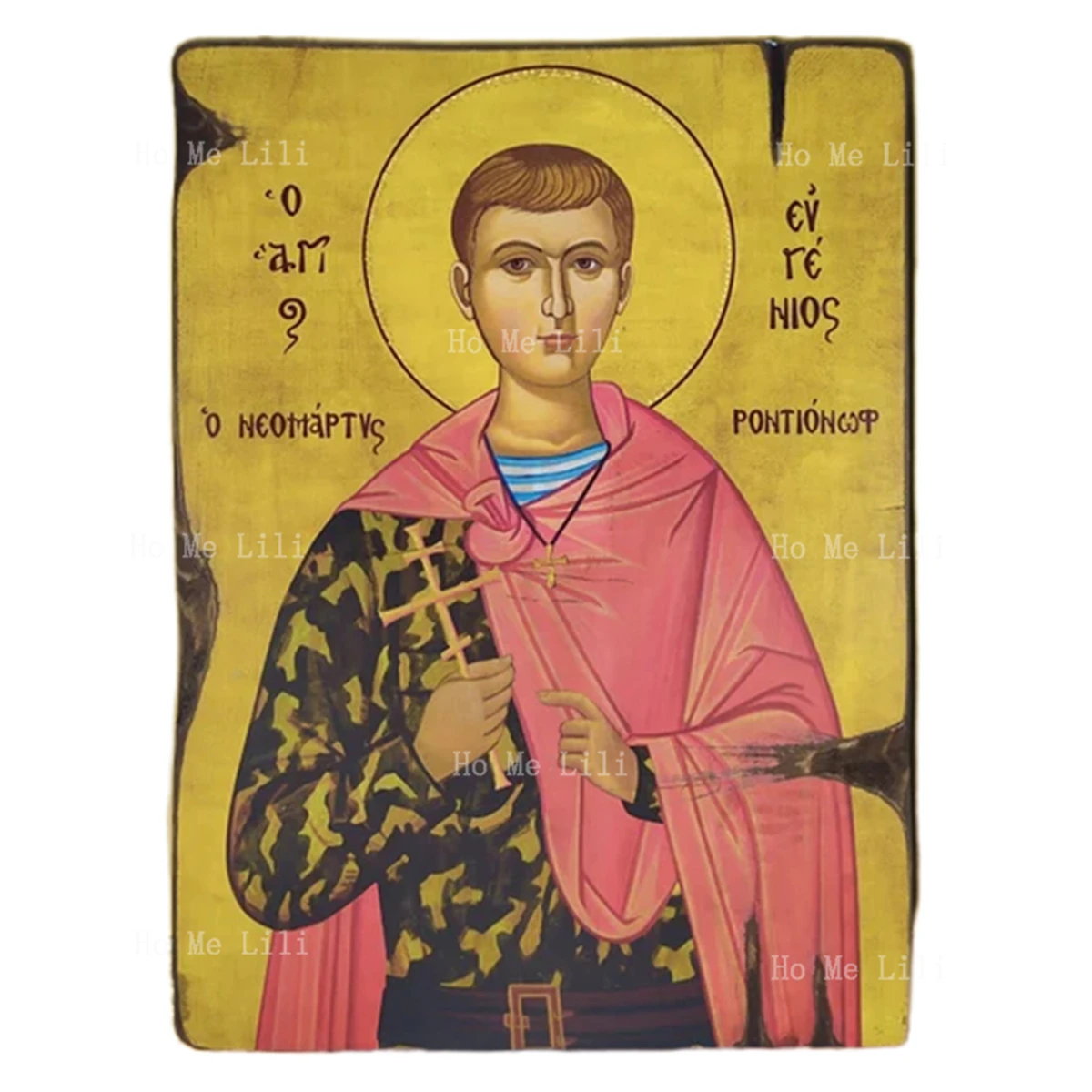 Saint Eugene Rodionov Icon New Russian Martyr Orthodox Religious Wall Art Canvas Print Painting Home Decor