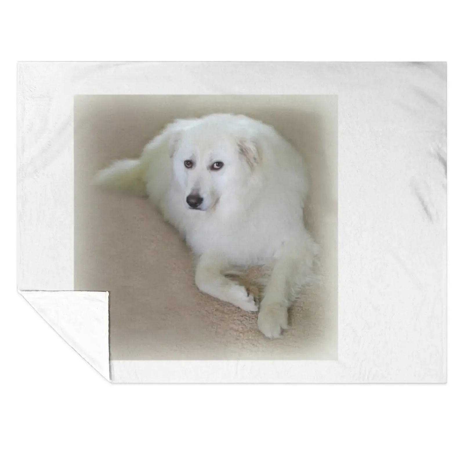 

Miley My 3 year old Rescue Maremma Sheepdog Throw Blanket Decorative Sofa Nap Beach For Decorative Sofa Blankets