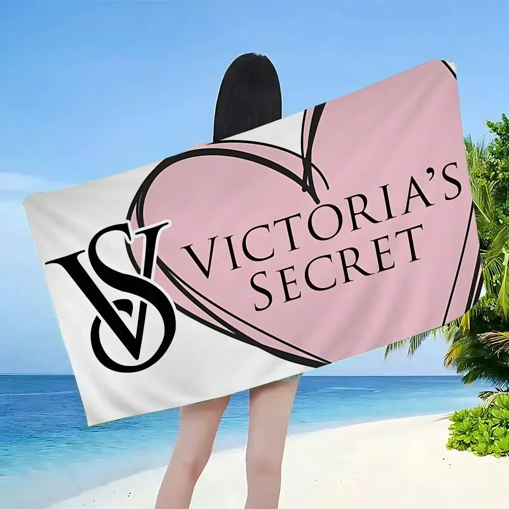 V-Victorias-Fashion-S-Secret Microfiber Beach Towel Absorbent Quick Dry Soft Yoga Swimming Resort Mountain Climbing Towel view 2