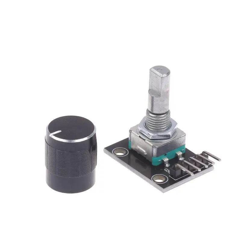KY-040 360 Degree Rotary Encoder Module With Push Button 20 Pulse 5VBrick Sensor Modules For Arduino Or DIY Electronics