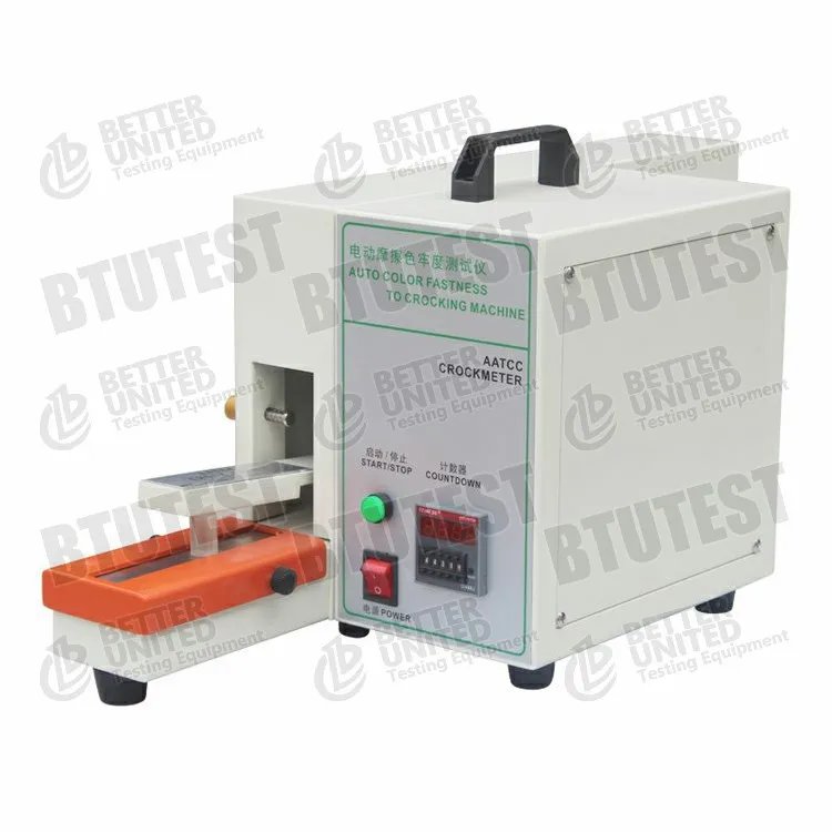 Auto Color Fastness to Crocking  rasion Testing Machine with IP55 Protection 220V High Accuracy 0.5%