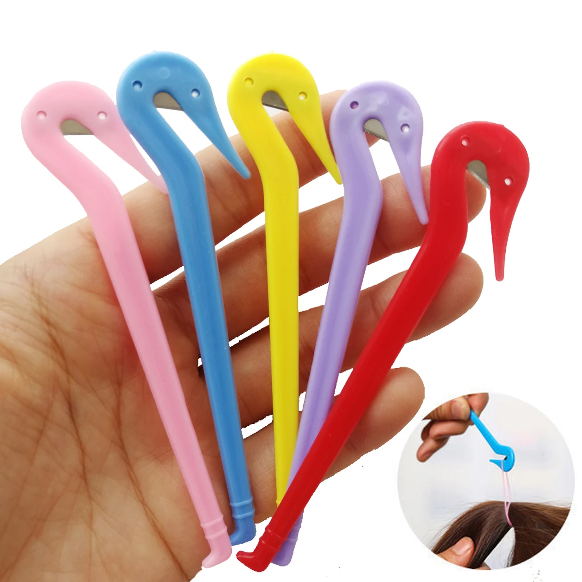 

1PC Hair Bands Rubber Cutter Girls DIY Styling Headwear Band Cutting Tool Hair Tie Remover Cutting Knife Salon Hair Styling Tool