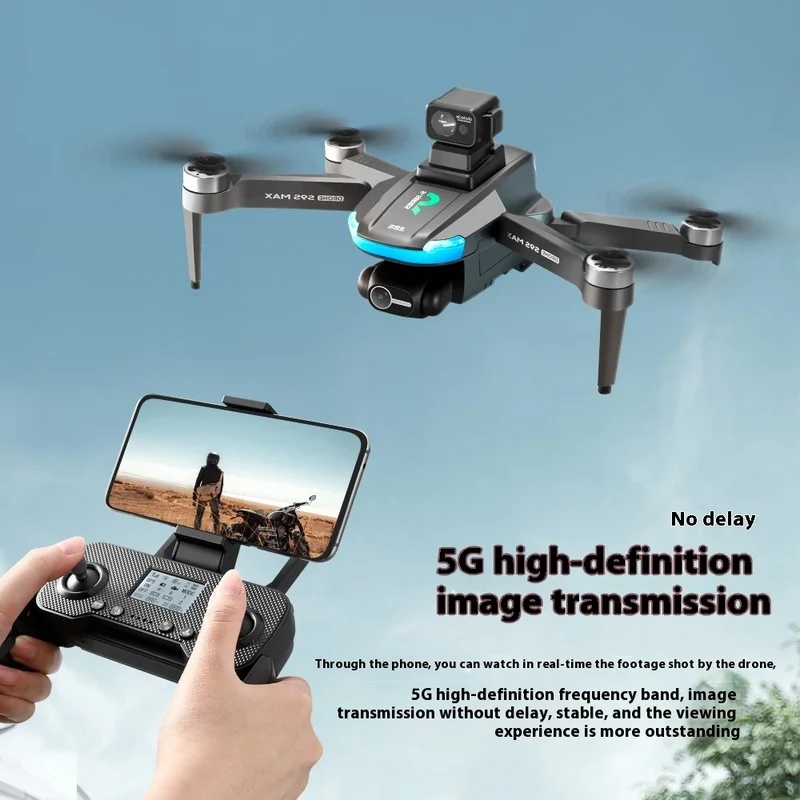 Dron S9S con posicionamiento GPS HD 4K fotografía aérea cardán de dos ejes EIS Servo eléctrico aviones de Control remoto