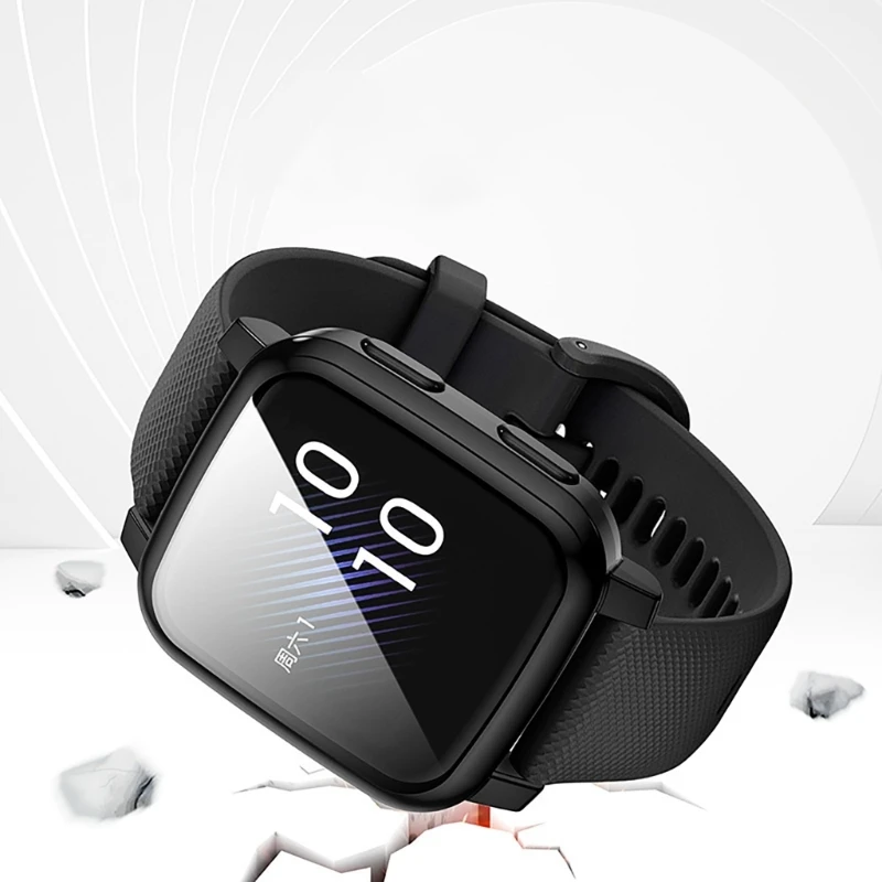 Protection Case For Garmin Venu SQ 2 Watch Plating TPU Soft Cover Full Screen Protector For Garmin Venu Sq Case