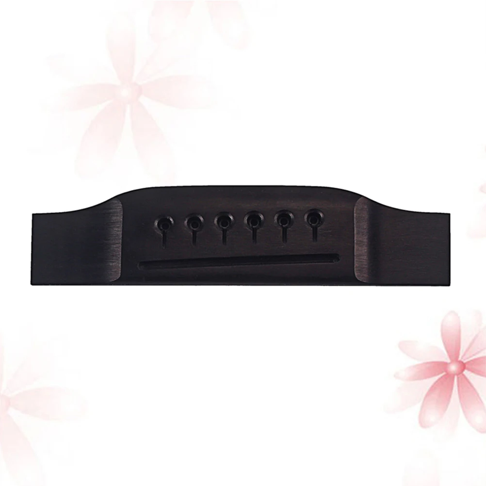 

Ebony Guitar Bridge 6 String Guitar Bridge Acoustic Guitar Bridge Wooden Guitar Bridge Guitar Bridge for Bass
