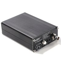 A65I USDR USDX+Plus V2 8-Band SDR Transceiver HF SSB QRP LCD with Display Speaker Microphone HF Transceiver with EU Plug