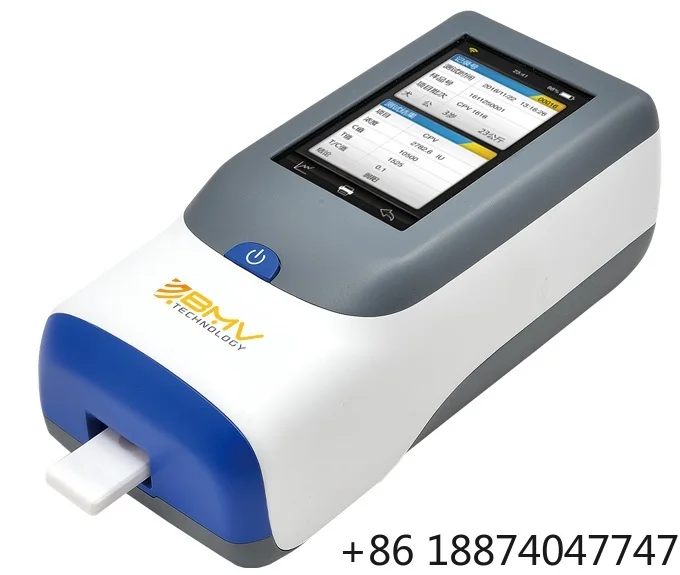 แบบพกพาสัตวแพทย์ POCT คลินิกสัตว์เลี้ยงศัลยแพทย์สัตว์สัตว์เรืองแสง Immunoassay Analyzer